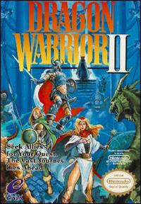 Caratula de Dragon Warrior II para Nintendo (NES)