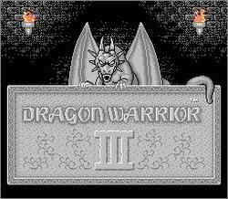 Pantallazo de Dragon Warrior III para Nintendo (NES)