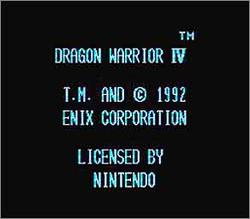 Pantallazo de Dragon Warrior IV para Nintendo (NES)