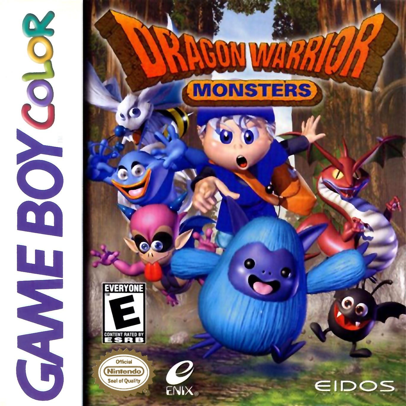 Caratula de Dragon Warrior Monsters para Game Boy Color