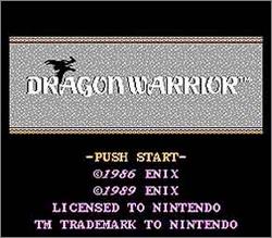 Pantallazo de Dragon Warrior para Nintendo (NES)