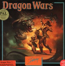 Caratula de Dragon Wars para Amiga