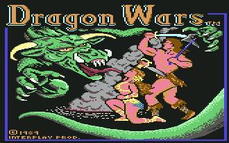 Pantallazo de Dragon Wars para Commodore 64