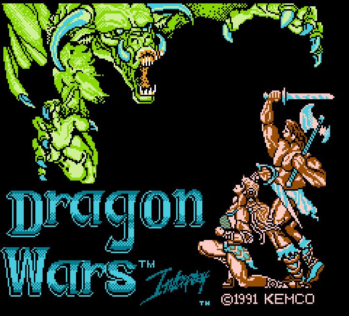 Pantallazo de Dragon Wars para Nintendo (NES)