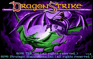 Pantallazo de DragonStrike para Amiga