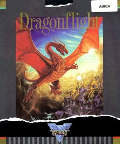 Caratula de Dragonflight para Amiga