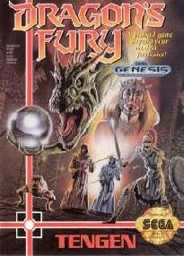 Caratula de Dragon's Fury para Sega Megadrive