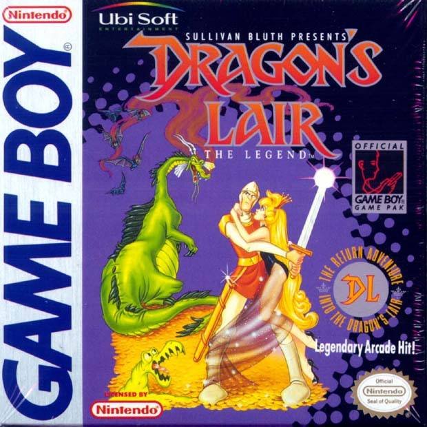 Caratula de Dragon's Lair - The Legend para Game Boy