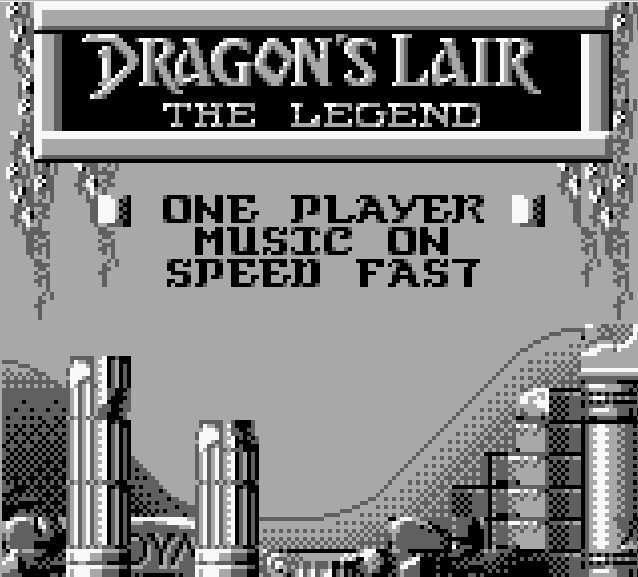 Pantallazo de Dragon's Lair - The Legend para Game Boy