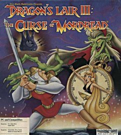 Caratula de Dragon's Lair III: The Curse Of Mordread para Amiga
