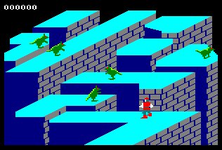 Pantallazo de Dragon's Lair para Amstrad CPC