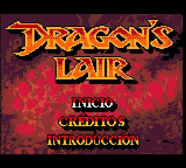 Pantallazo de Dragon's Lair para Game Boy Color
