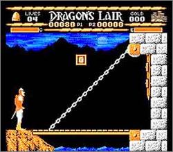 Pantallazo de Dragon's Lair para Nintendo (NES)