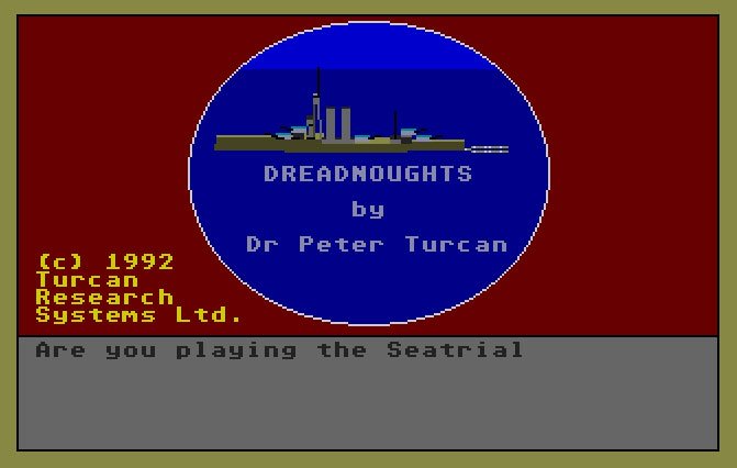 Pantallazo de Dreadnoughts para Atari ST