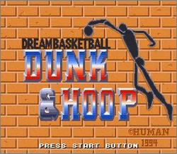 Pantallazo de Dream Basketball: Dunk and Hoop (Japonés) para Super Nintendo