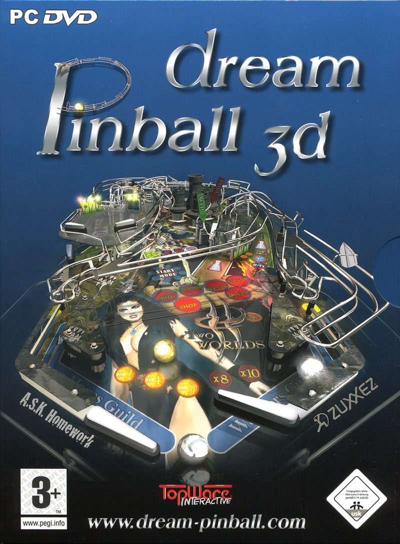 Caratula de Dream Pinball 3D para PC