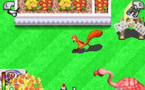 Pantallazo de DreamWorks Over The Hedge: Hammy Goes Nuts! para Game Boy Advance