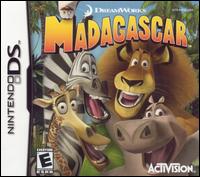 Caratula de Dreamworks Madagascar para Nintendo DS