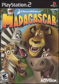 Caratula de Dreamworks Madagascar para PlayStation 2