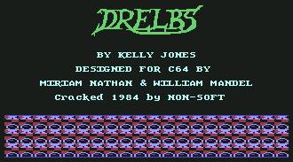 Pantallazo de Drelbs para Commodore 64