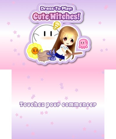 Pantallazo de Dress To Play: Cute Witches! para Nintendo 3DS