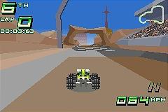 Pantallazo de Drome Racers para Game Boy Advance