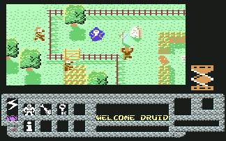 Pantallazo de Druid II: Enligthenment para Commodore 64