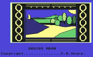 Pantallazo de Druids Moon para Commodore 64