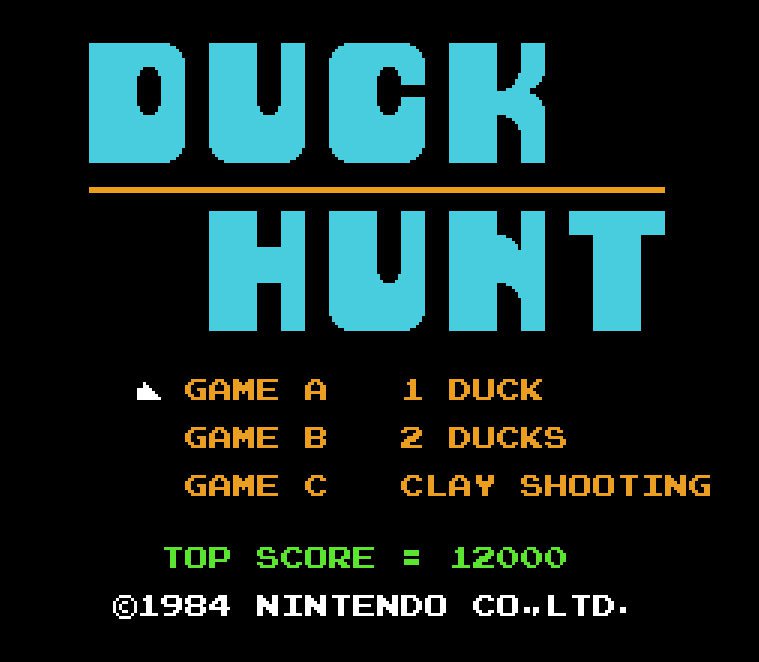 Pantallazo de Duck Hunt para Nintendo (NES)