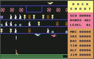 Pantallazo de Duck Shoot para Commodore 64