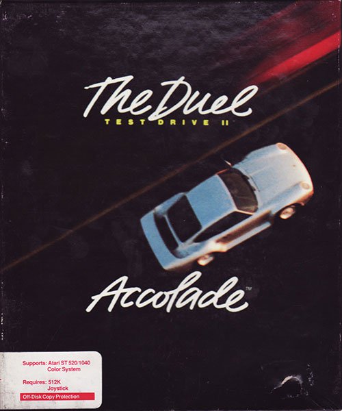 Caratula de Duel: Test Drive II, The para Atari ST