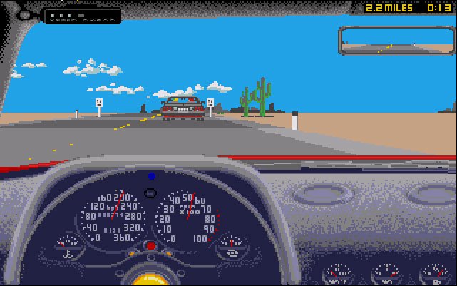 Pantallazo de Duel: Test Drive II, The para Atari ST