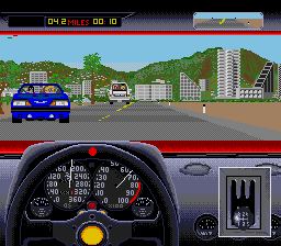 Pantallazo de Duel: Test Drive II, The para Sega Megadrive