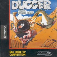 Caratula de Dugger para Atari ST