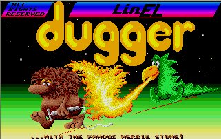 Pantallazo de Dugger para Atari ST