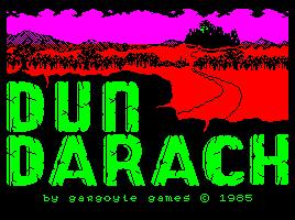 Pantallazo de Dun Darach para Amstrad CPC