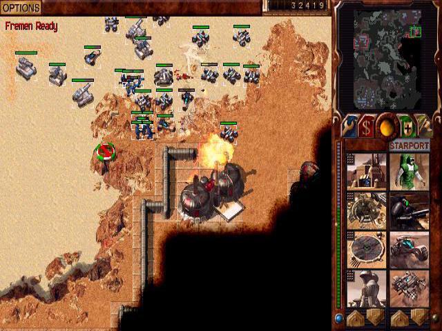 Pantallazo de Dune 2000 para PC