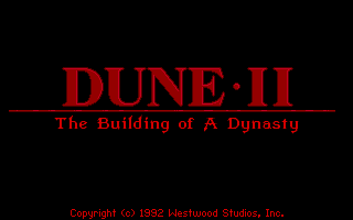 Pantallazo de Dune II: The Building of a Dynasty para PC