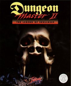 Caratula de Dungeon Master II: The Legend Of Skullkeep para Amiga
