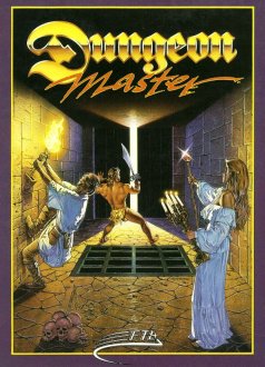 Caratula de Dungeon Master para Amiga