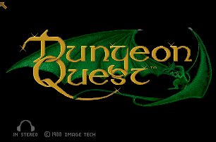 Pantallazo de Dungeon Quest para Amiga