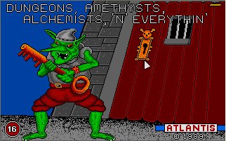 Pantallazo de Dungeons Amethysts Alchemists 'n Everythin' para Atari ST
