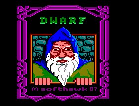 Pantallazo de Dwarf para Amstrad CPC