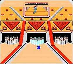Pantallazo de Dynamite Bowl para Nintendo (NES)