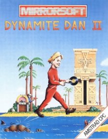 Caratula de Dynamite Dan II para Amstrad CPC