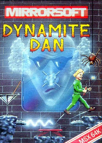 Caratula de Dynamite Dan para MSX