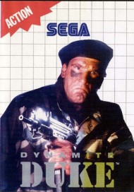 Caratula de Dynamite Duke para Sega Master System