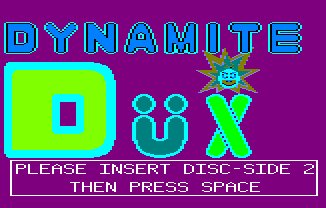 Pantallazo de Dynamite Dux para Amstrad CPC