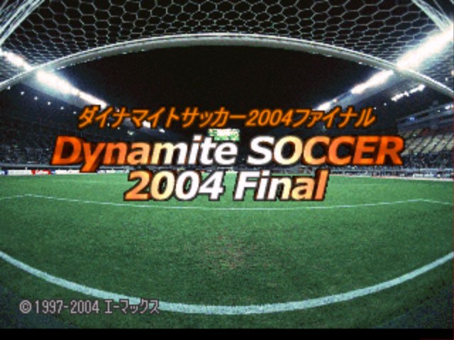 Pantallazo de Dynamite Soccer 2004 Final para PlayStation