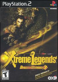 Caratula de Dynasty Warriors 3: Xtreme Legends para PlayStation 2